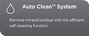Auto Clean System | Remove mineral buildup with the efficient self-cleaning function CM4200S